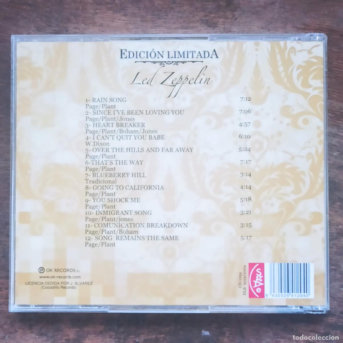 CDs de m&uacute;sica: CD Led Zeppelin &ndash; Gold Series - Foto 2