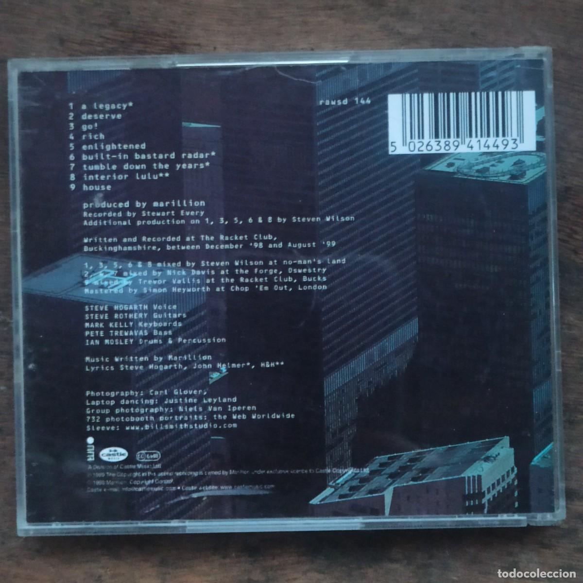 CDs de m&uacute;sica: CD Marillion &ndash; Marillion.com - Foto 2