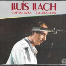 CDs de Música: LLUÍS LLACH - CAMP DEL BARÇA - 6 DE JULIOL DE 1985 - DOBLE CD CON LIBRITO