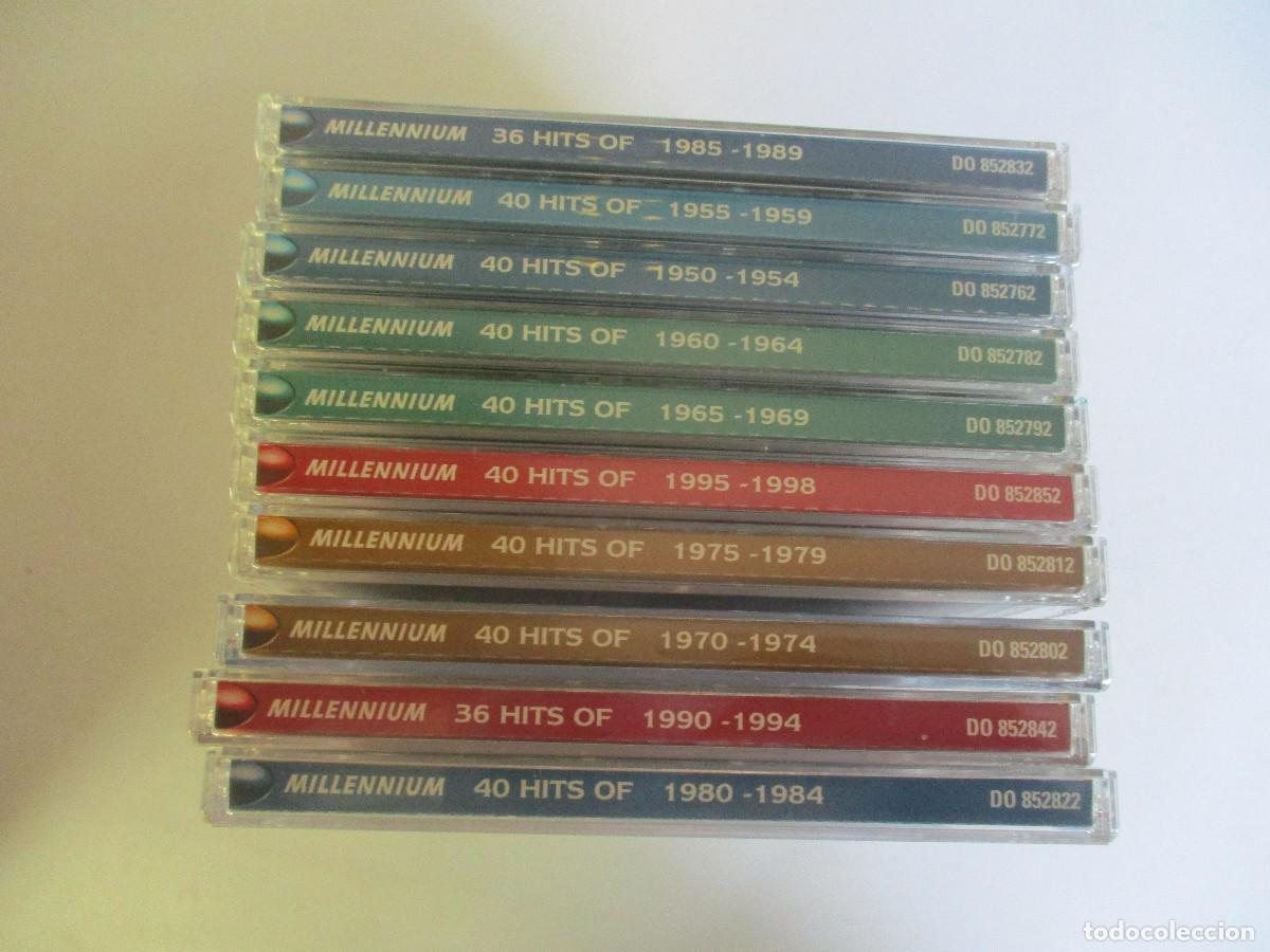 CDs de m&uacute;sica: MILLENIUM (Lote de 20CD en 10 cajas) W25818 - Foto 1