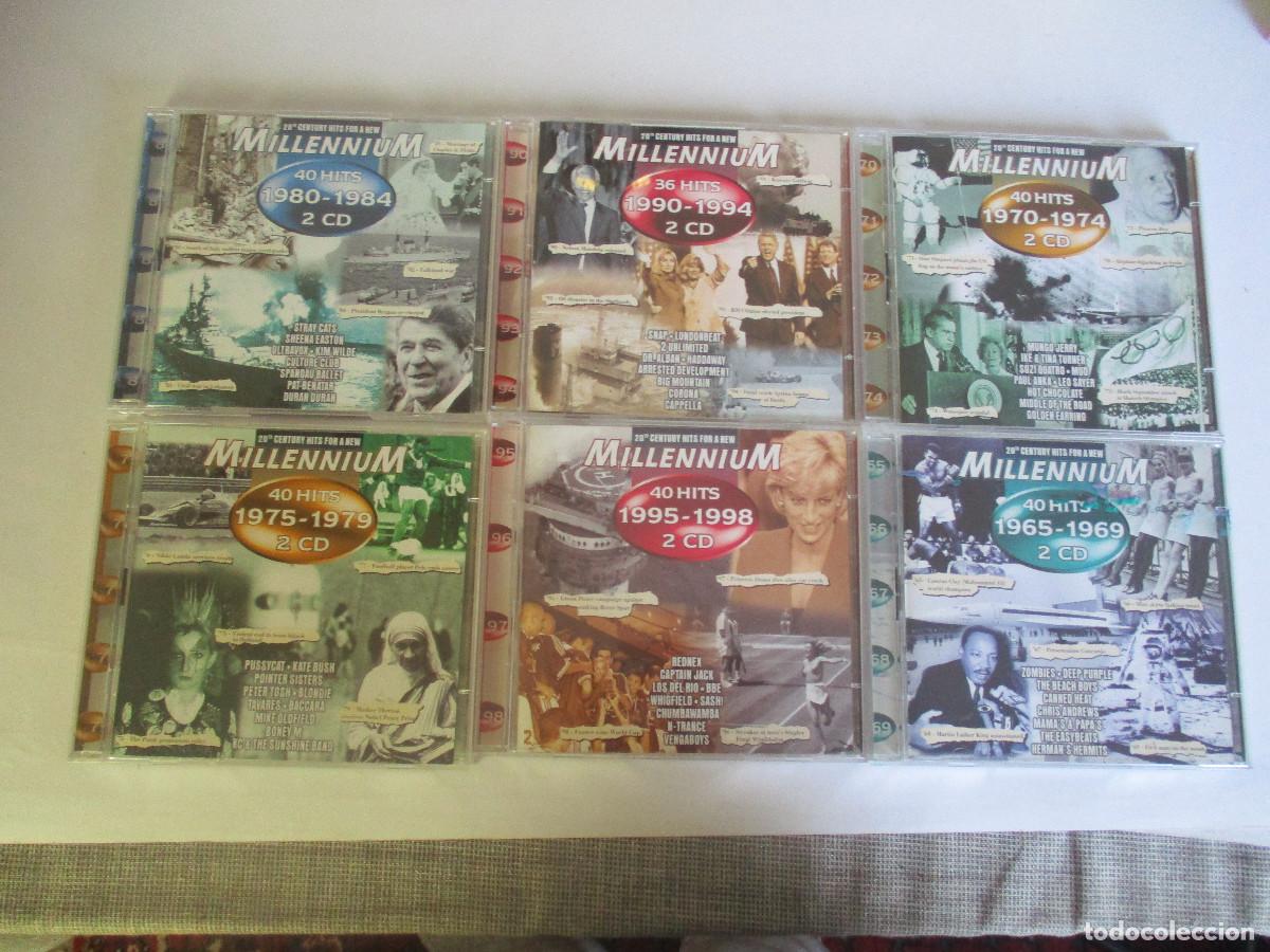 CDs de m&uacute;sica: MILLENIUM (Lote de 20CD en 10 cajas) W25818 - Foto 2