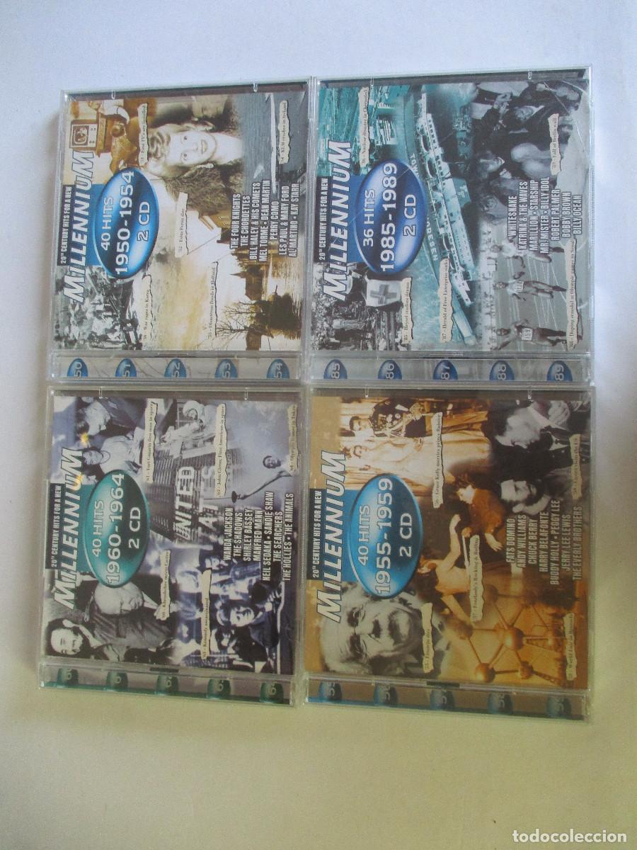 CDs de m&uacute;sica: MILLENIUM (Lote de 20CD en 10 cajas) W25818 - Foto 3