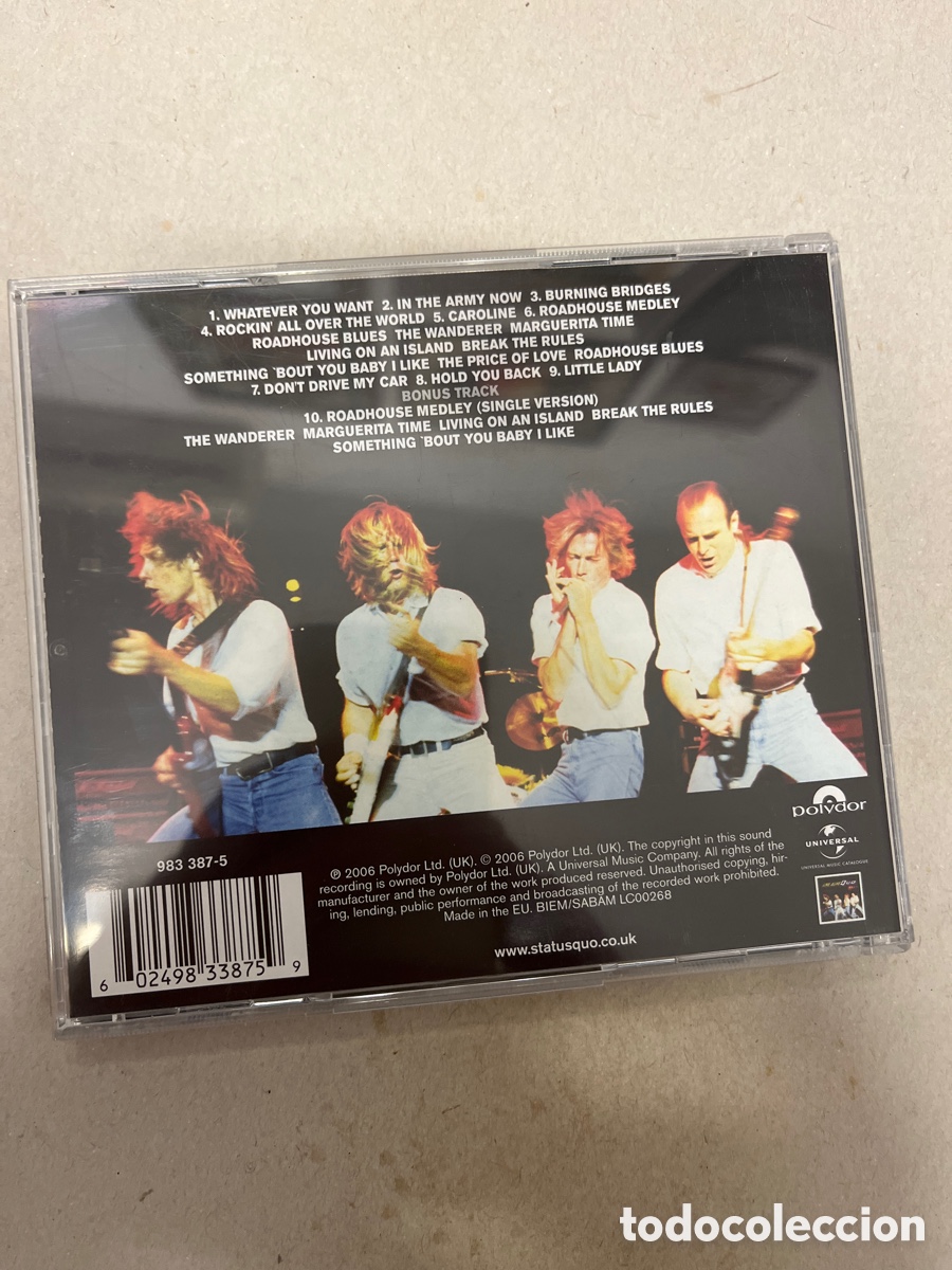 CDs de m&uacute;sica: Live alive Quo. Status Quo. CD - Foto 2