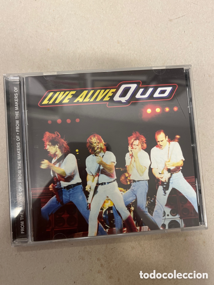 CDs de m&uacute;sica: Live alive Quo. Status Quo. CD - Foto 1