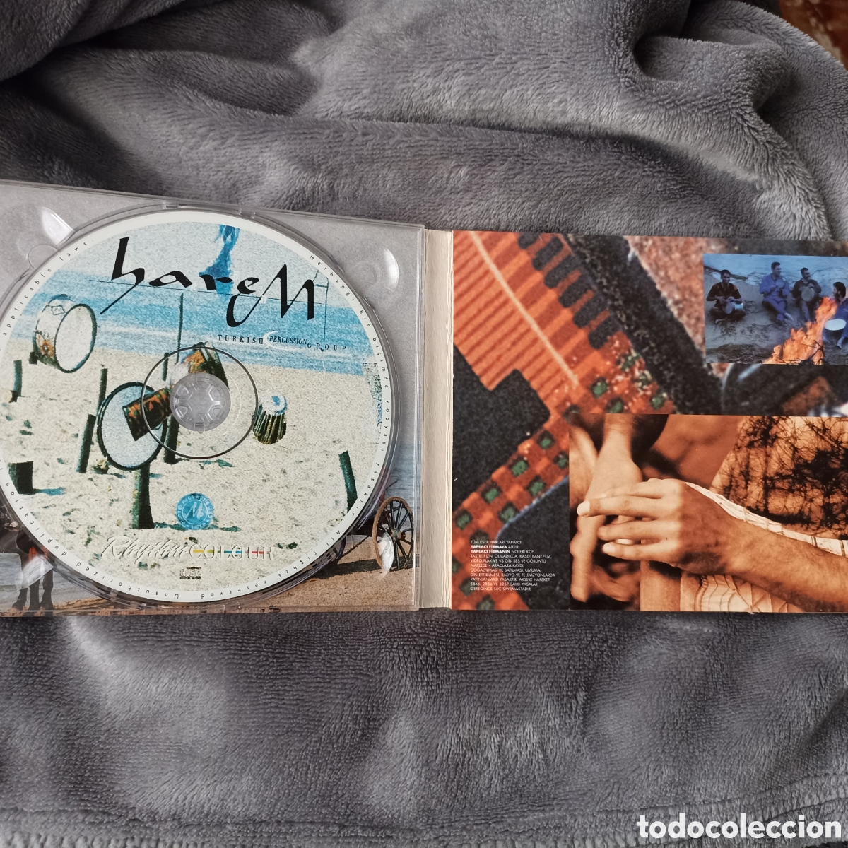 CDs de m&uacute;sica: Harem. Rhythm Colour. Turkish Percussion Group. - Foto 4