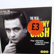 CDs de Música: JOHNNY CASH THE ULTIMATE JOHNNY CASH COLLECTION 3 CD'S