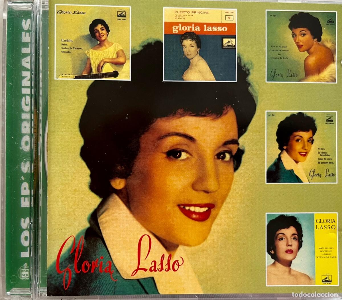 CDs de m&uacute;sica: GLORIA LASSO. LOS EPS 0RIGINALES. CD HISPAVOX 1997 - Foto 1