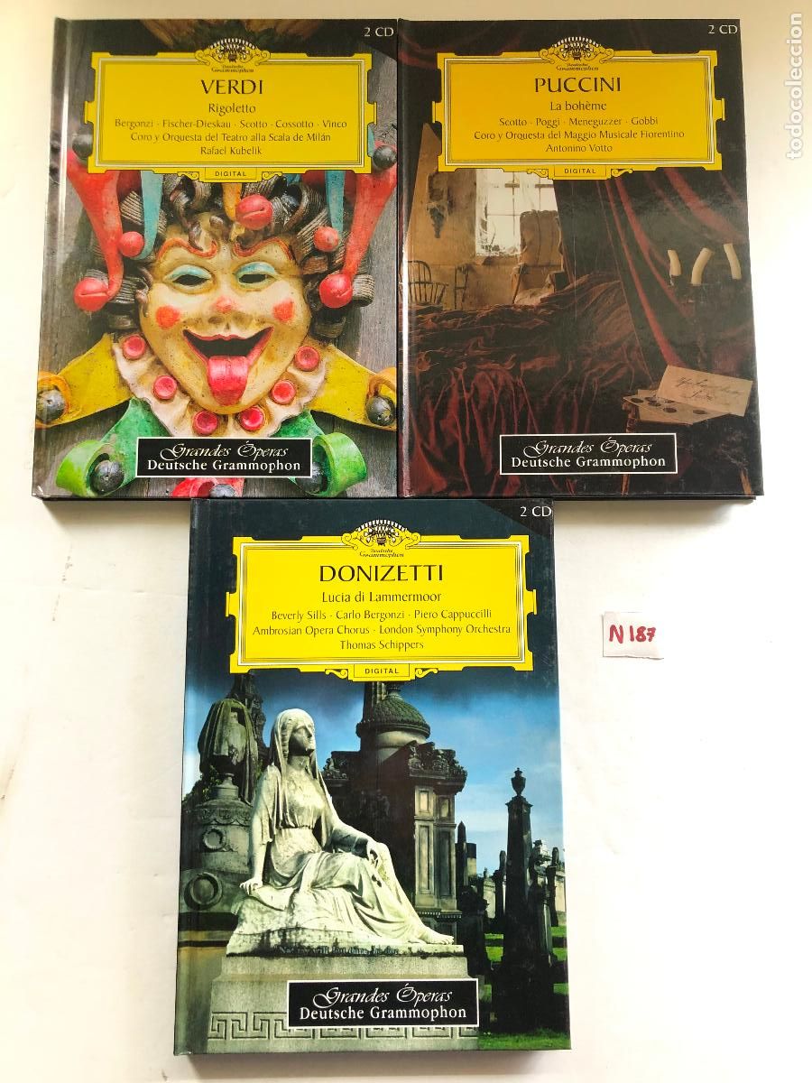 CDs de m&uacute;sica: Verdi Puccini Donizetti - Foto 1