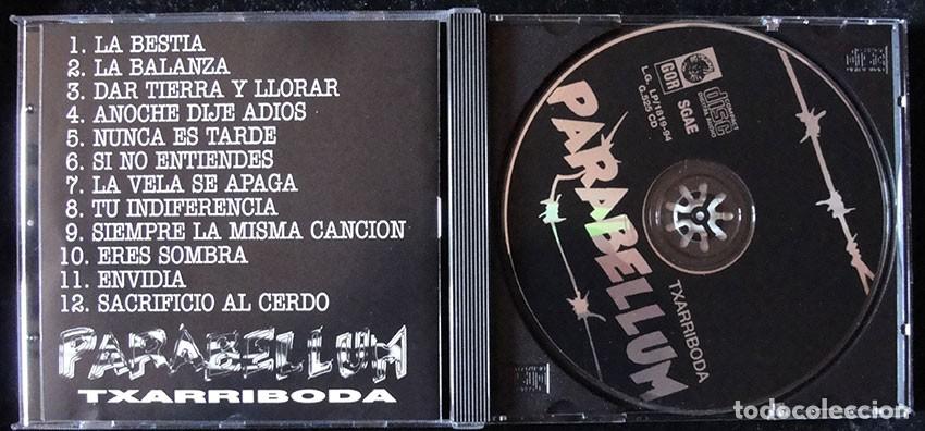 CDs de m&uacute;sica: PARABELLUM - TXARRIBODA - CD - - Foto 2