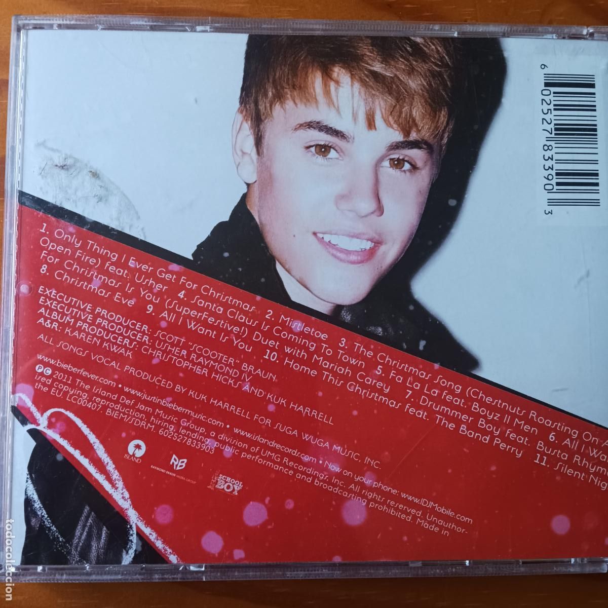 CDs de m&uacute;sica: JUSTIN BIEBER, Under the mistletoe. CD - Foto 2