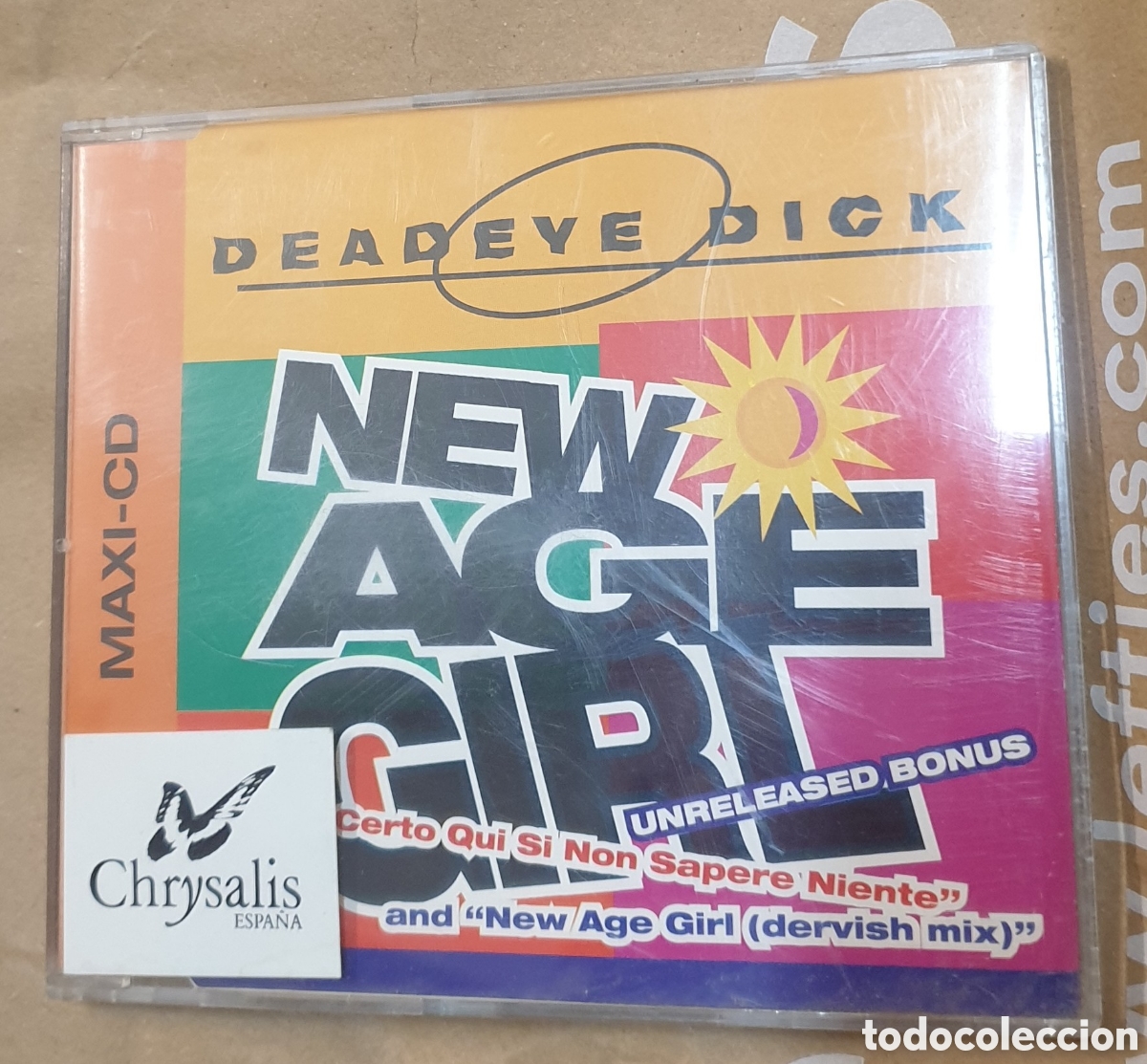 CDs de m&uacute;sica: Deadeye Dick - New age girl. Cd single - Foto 1