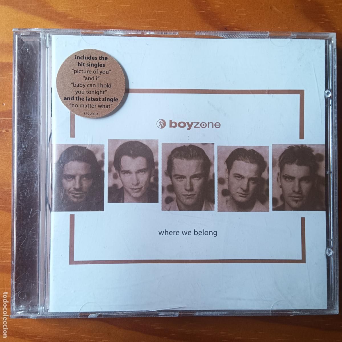 CDs de m&uacute;sica: BOYZONE, WHERE WE BELONG- CD - Foto 1