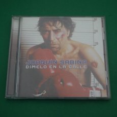 CDs de Música: CD - JOAQUIN SABINA - DIMELO EN LA CALLE
