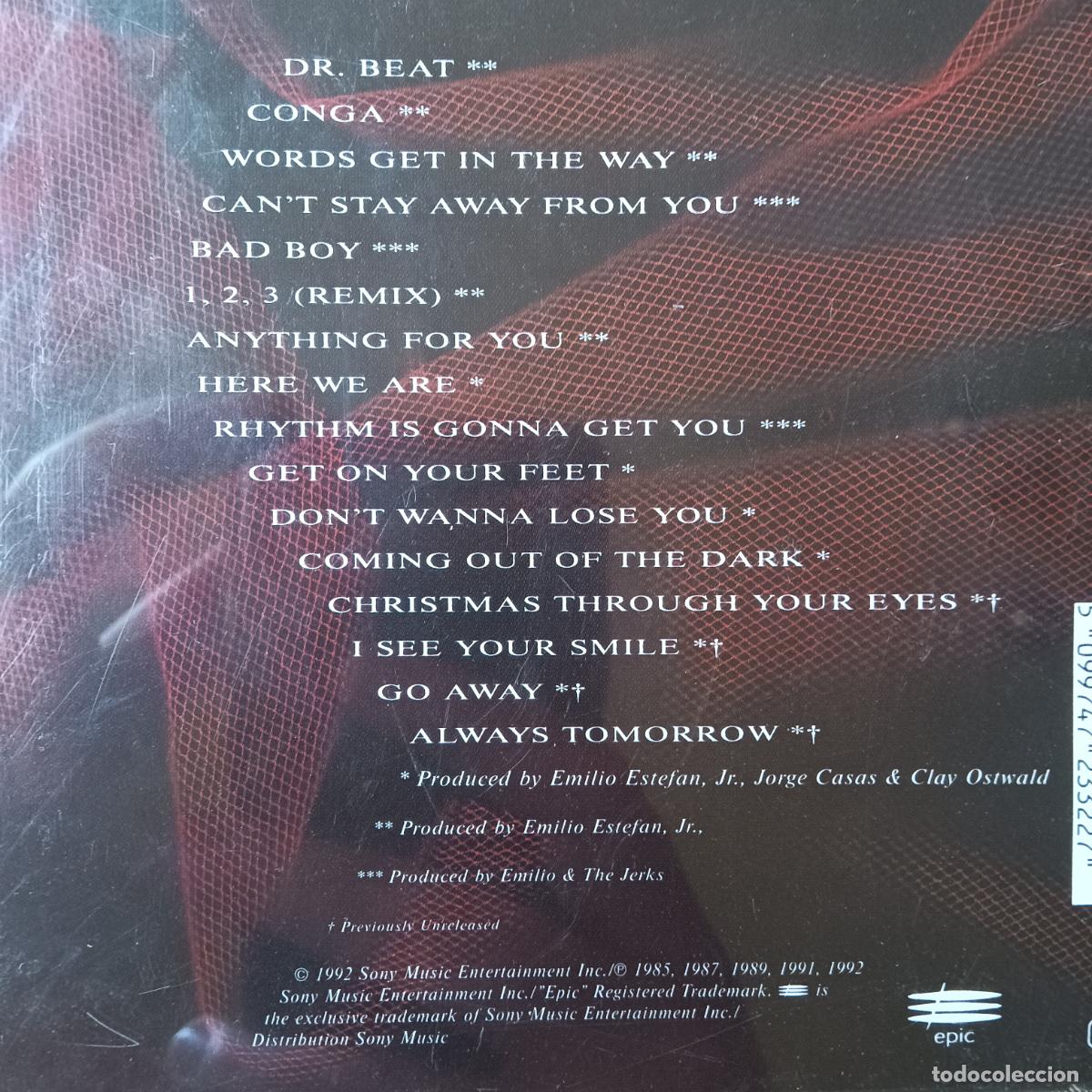 CDs de m&uacute;sica: GLORIA ESTEFAN, GREATEST HITS. CD - Foto 2