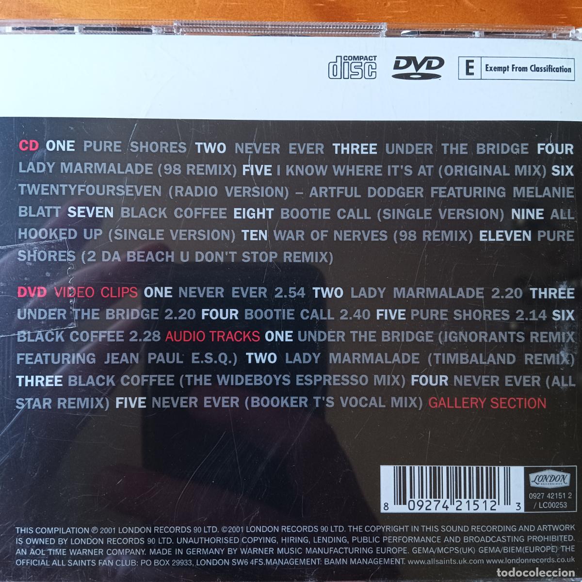 CDs de m&uacute;sica: ALL SAINTS, ALL HITS. CD + DVD - Foto 2