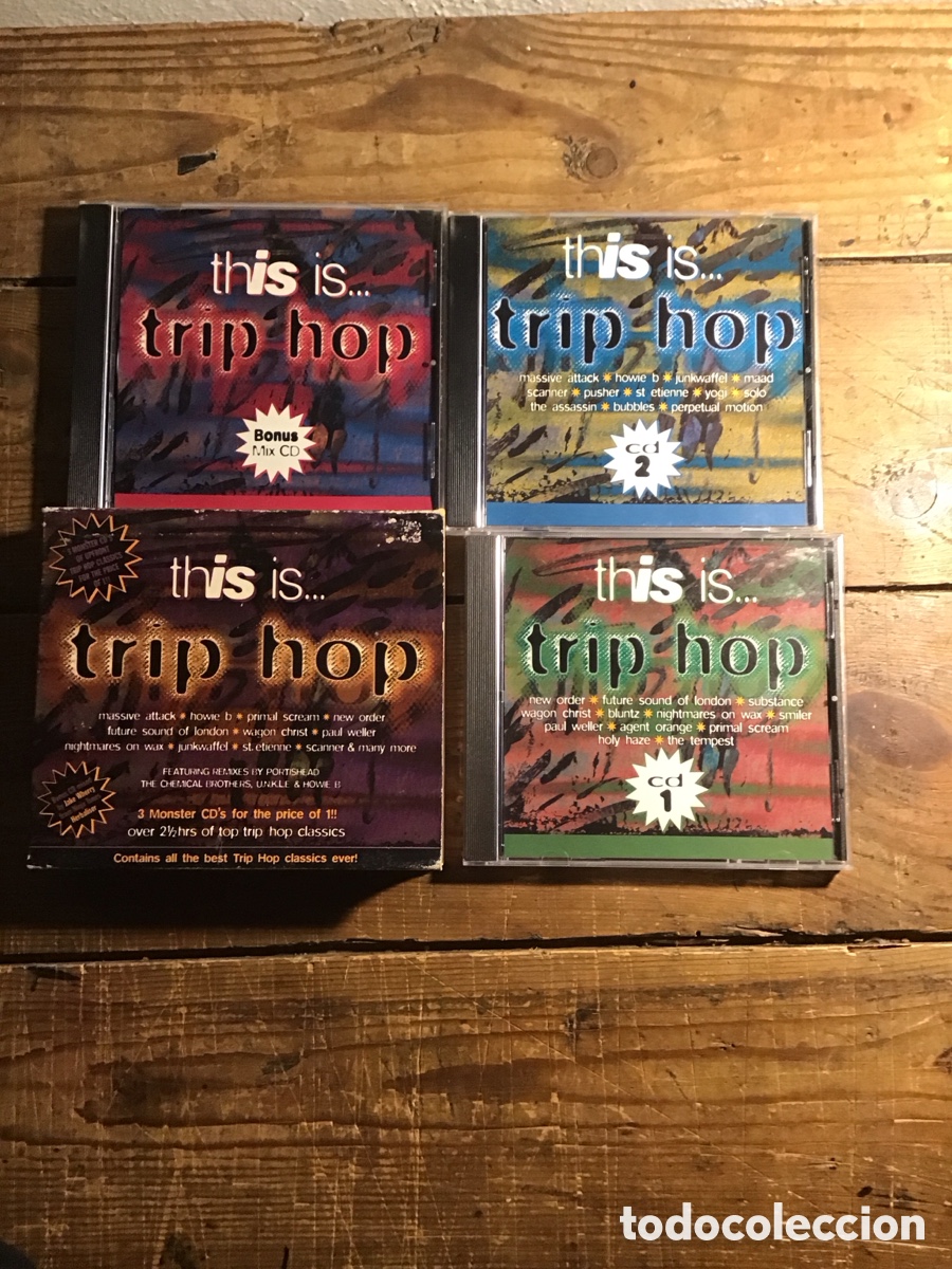 CDs de m&uacute;sica: THIS IS TRIP HOP 3 cd compilation - Foto 3