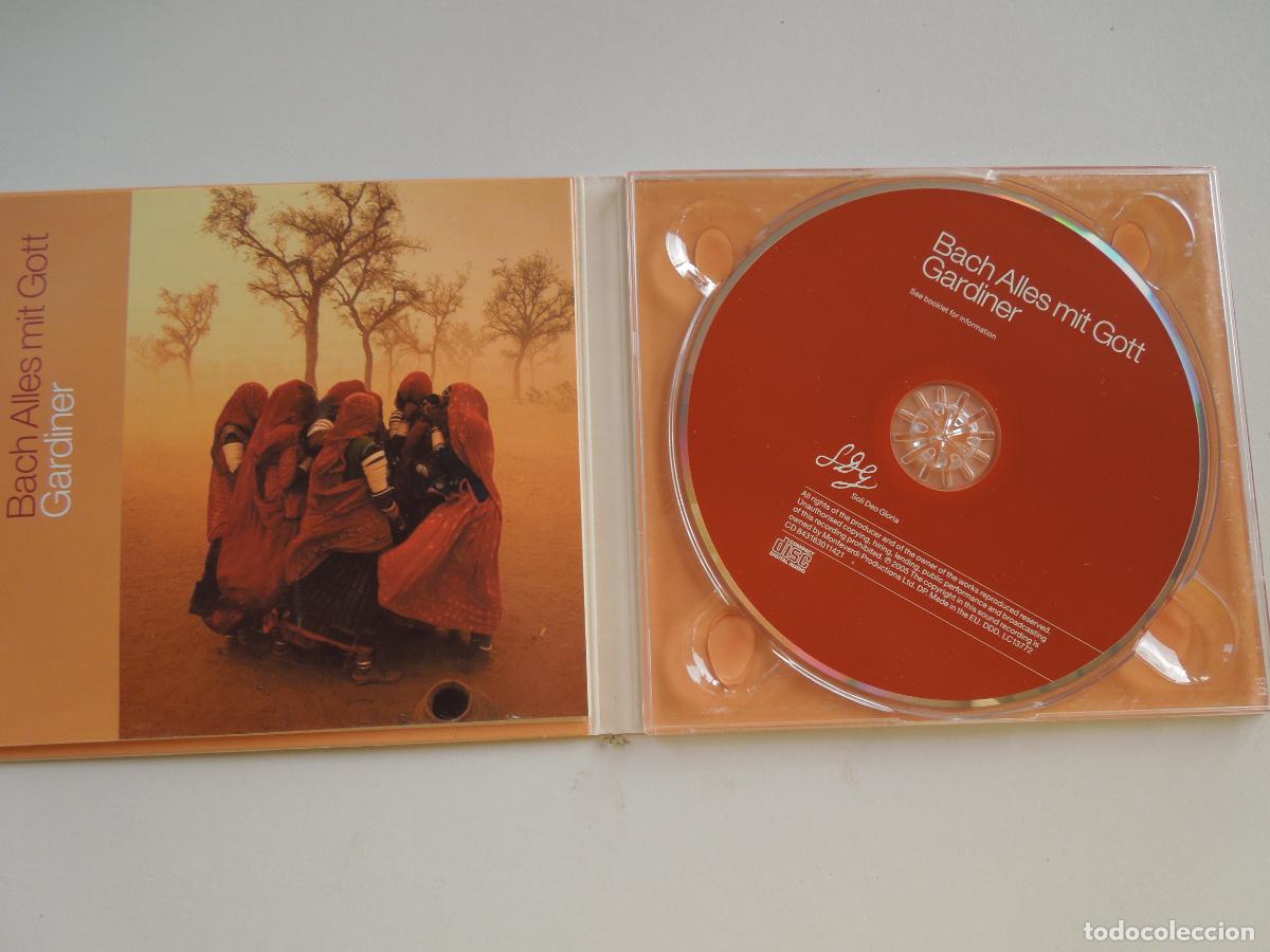 CDs de m&uacute;sica: BACH ALLES MIT GOTT - GARDINER -CD+LIBRETO - Foto 2