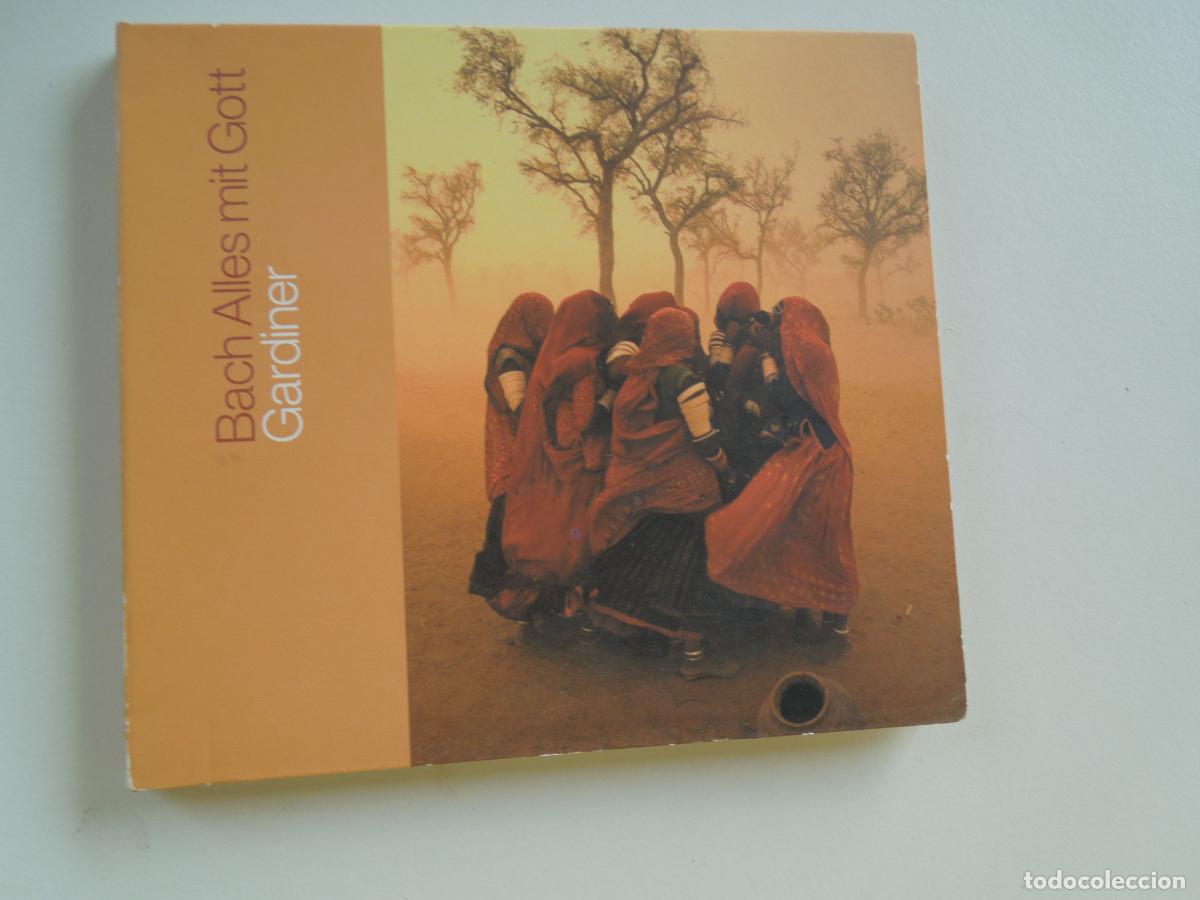 CDs de m&uacute;sica: BACH ALLES MIT GOTT - GARDINER -CD+LIBRETO - Foto 1