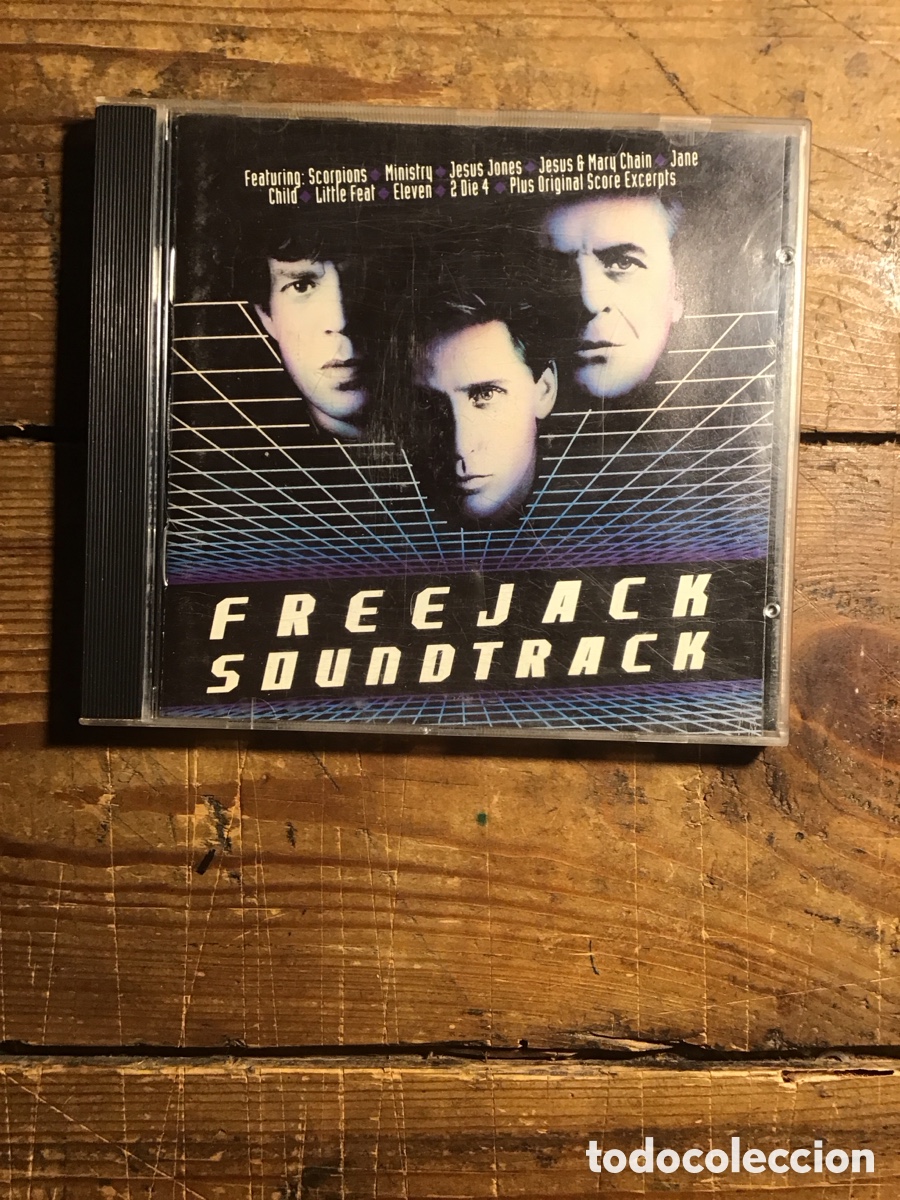 CDs de m&uacute;sica: FREEJACK BANDA SONORA - Foto 1