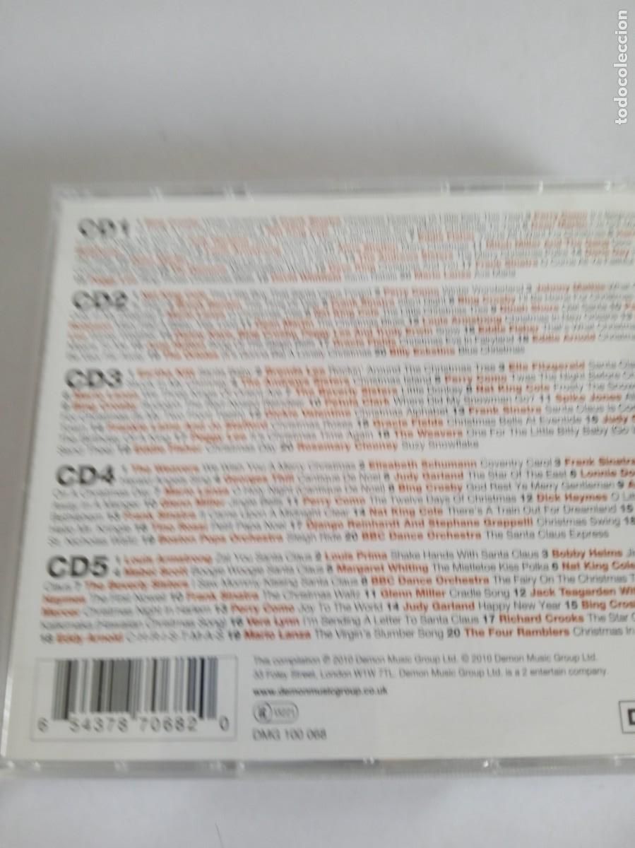 CDs de m&uacute;sica: 100 HITS CHRISTMAS LEGENDS 5 Cds - Foto 5
