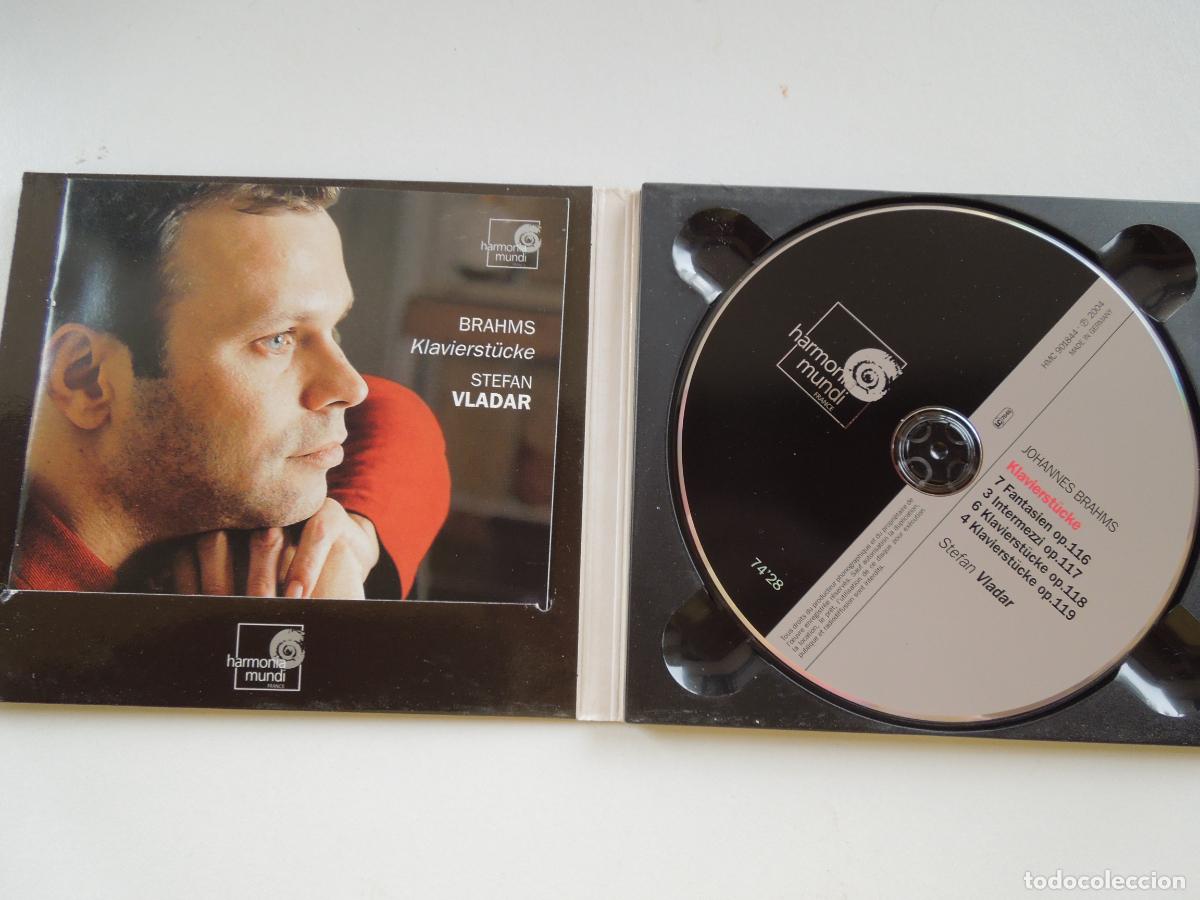 CDs de m&uacute;sica: BRAHMS -KLAVIERST&Uuml;CKE - STEFAN VLADAR - CD +LIBRETO - Foto 2