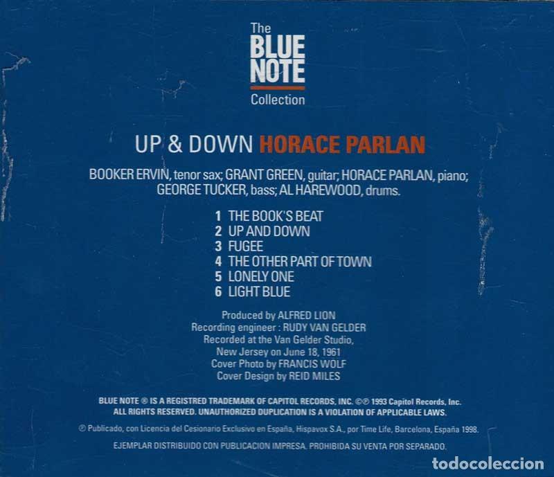 CDs de m&uacute;sica: Horace Parlan - Up & Down. CD - Foto 2