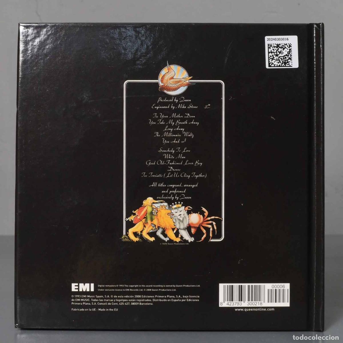 CDs de m&uacute;sica: CD. Queen &ndash; A Day At The Races - Foto 2