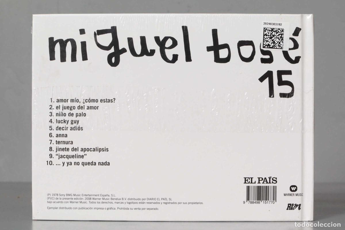 CDs de m&uacute;sica: CD. Miguel Bos&eacute; &ndash; Miguel Bos&eacute; - Foto 2