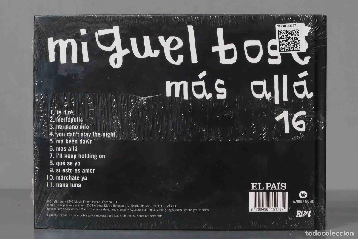 CDs de m&uacute;sica: CD. Miguel Bos&eacute; &ndash; M&aacute;s All&aacute; - Foto 2