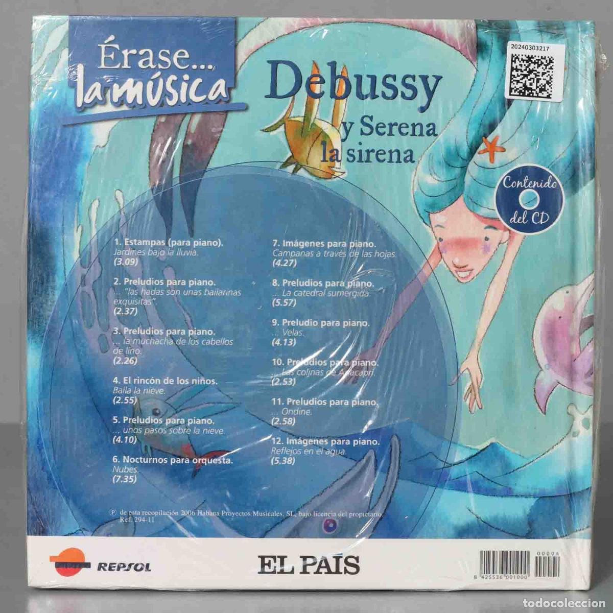 CDs de m&uacute;sica: CD. ERASE LA MUSICA... DEBUSSY - Foto 2