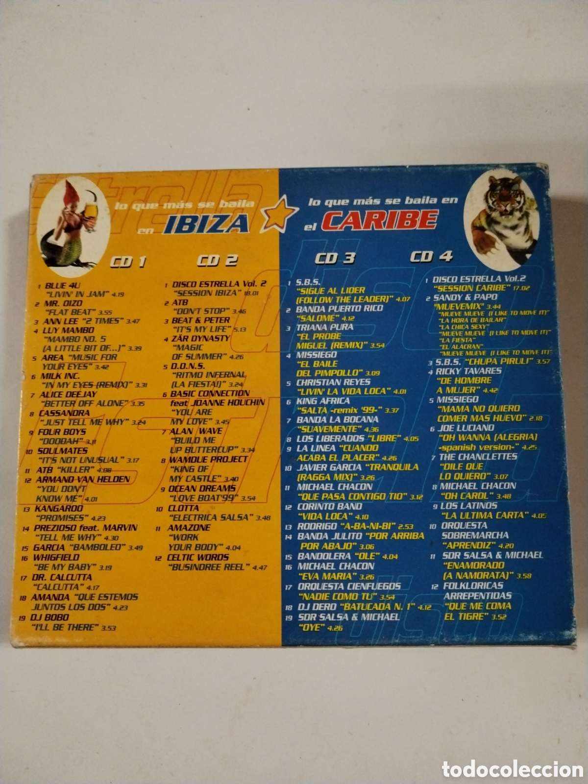 CDs de m&uacute;sica: DISCO ESTRELLA VOL 2. 4 CD - Foto 2