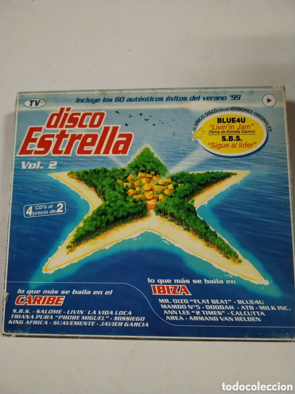CDs de m&uacute;sica: DISCO ESTRELLA VOL 2. 4 CD - Foto 1