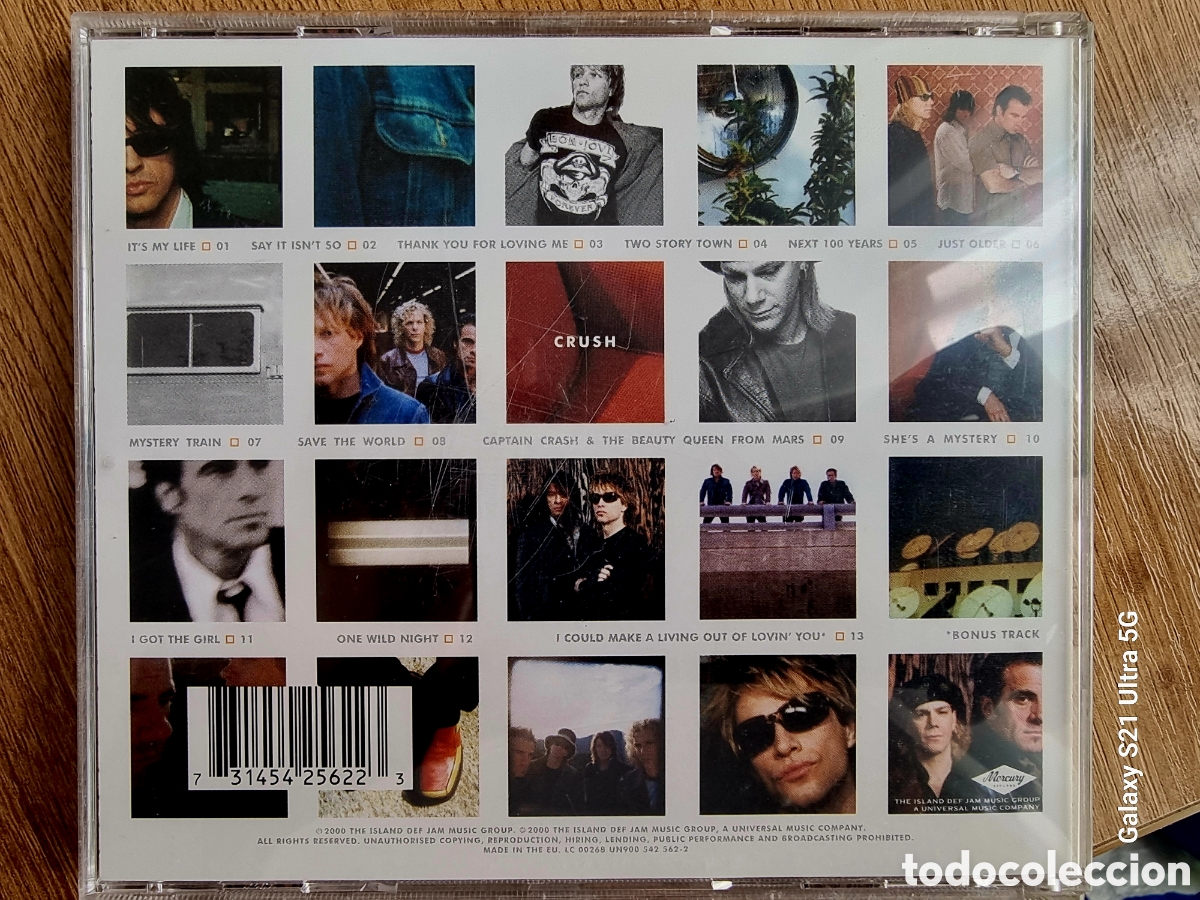 CDs de m&uacute;sica: BON JOVI Crush ( 2000 MERCURY ) - Foto 3
