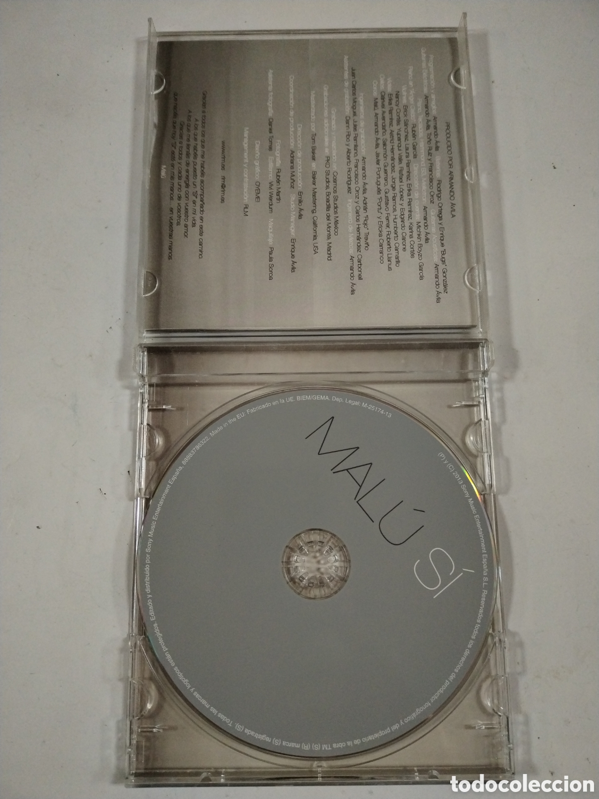 CDs de m&uacute;sica: MAL&Uacute;. S&Iacute;. CD - Foto 3