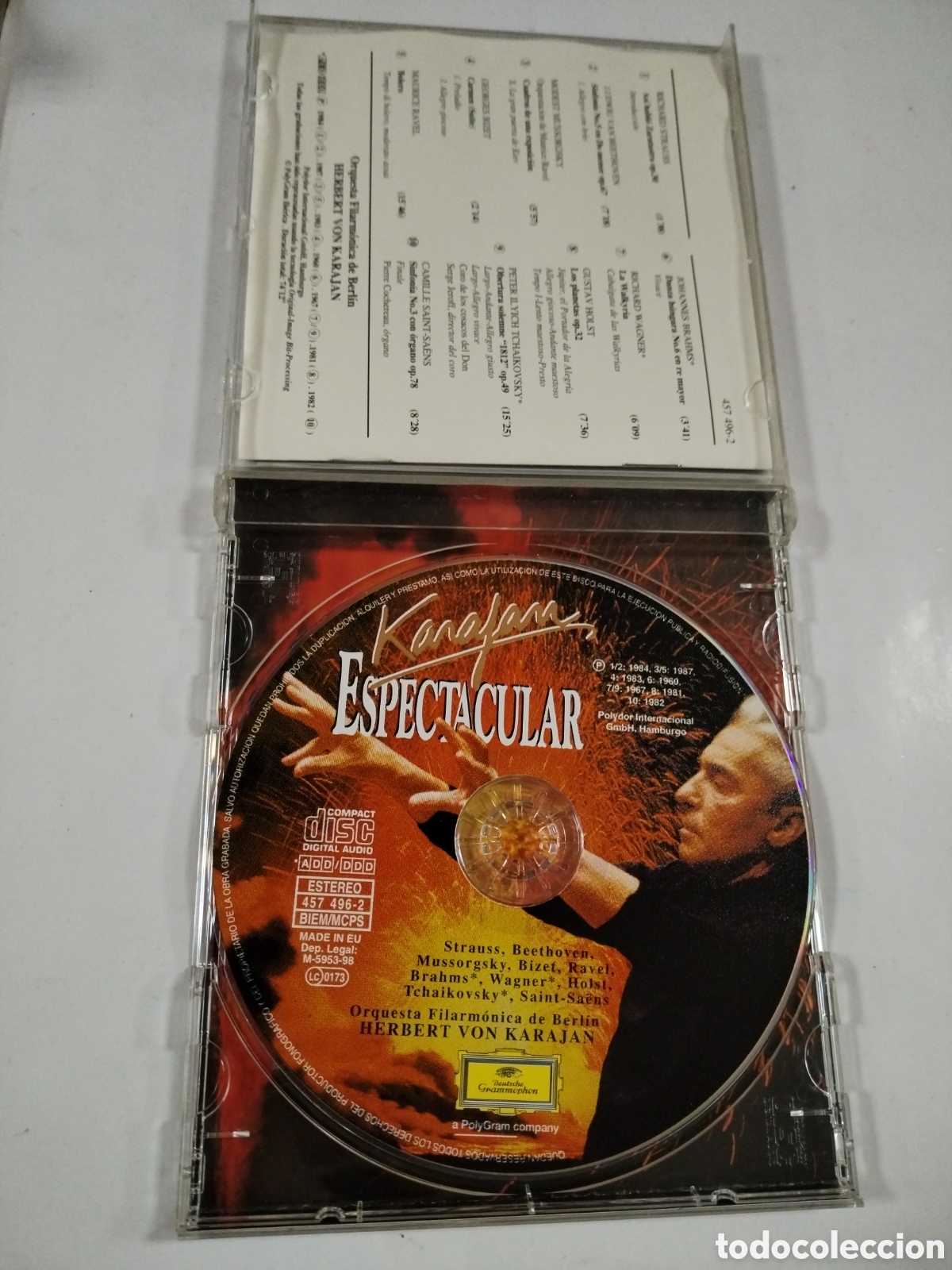 CDs de m&uacute;sica: KARAJAN - ESPECTACULAR. CD - Foto 3