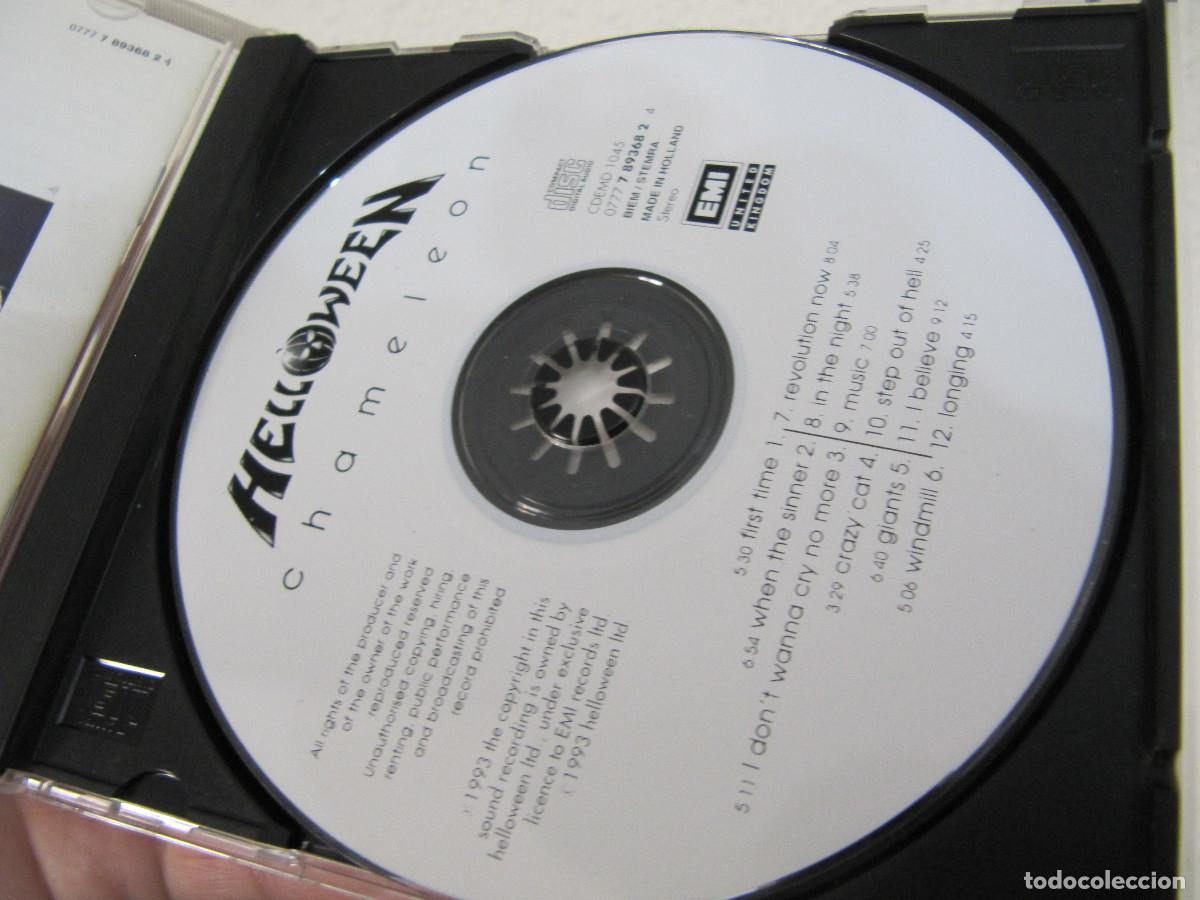 CDs de m&uacute;sica: HELLOWEEN - chameleon CD 1993 - Foto 3