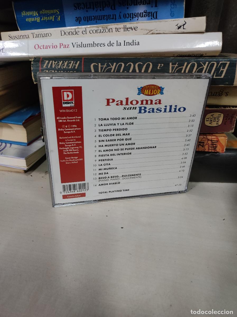 CDs de m&uacute;sica: Paloma San Basilio &ndash; Simplemente Lo Mejor - Foto 2