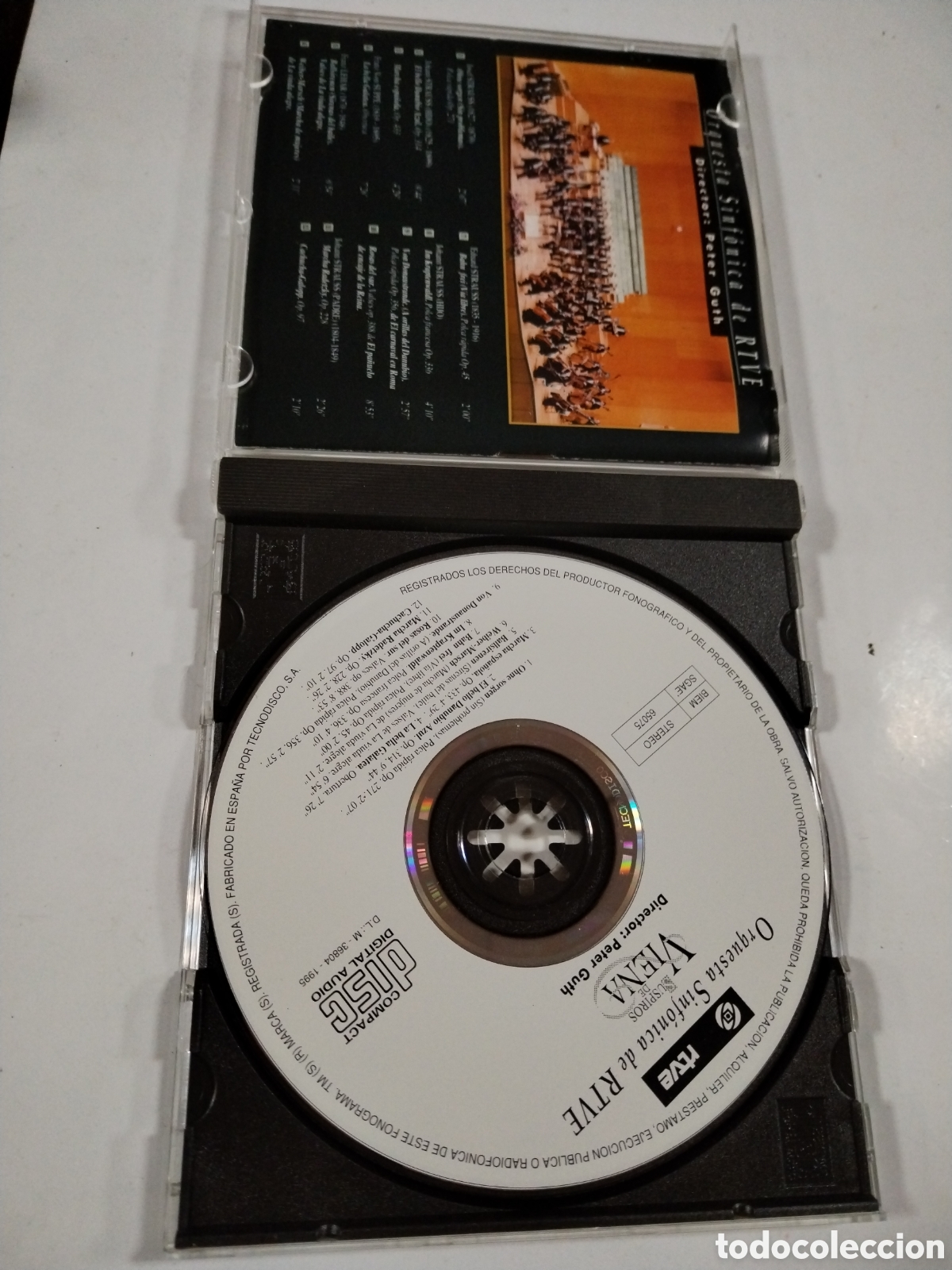 CDs de m&uacute;sica: Suspiros de Viena. Orquesta Sinf&oacute;nica de RTVE. CD - Foto 3