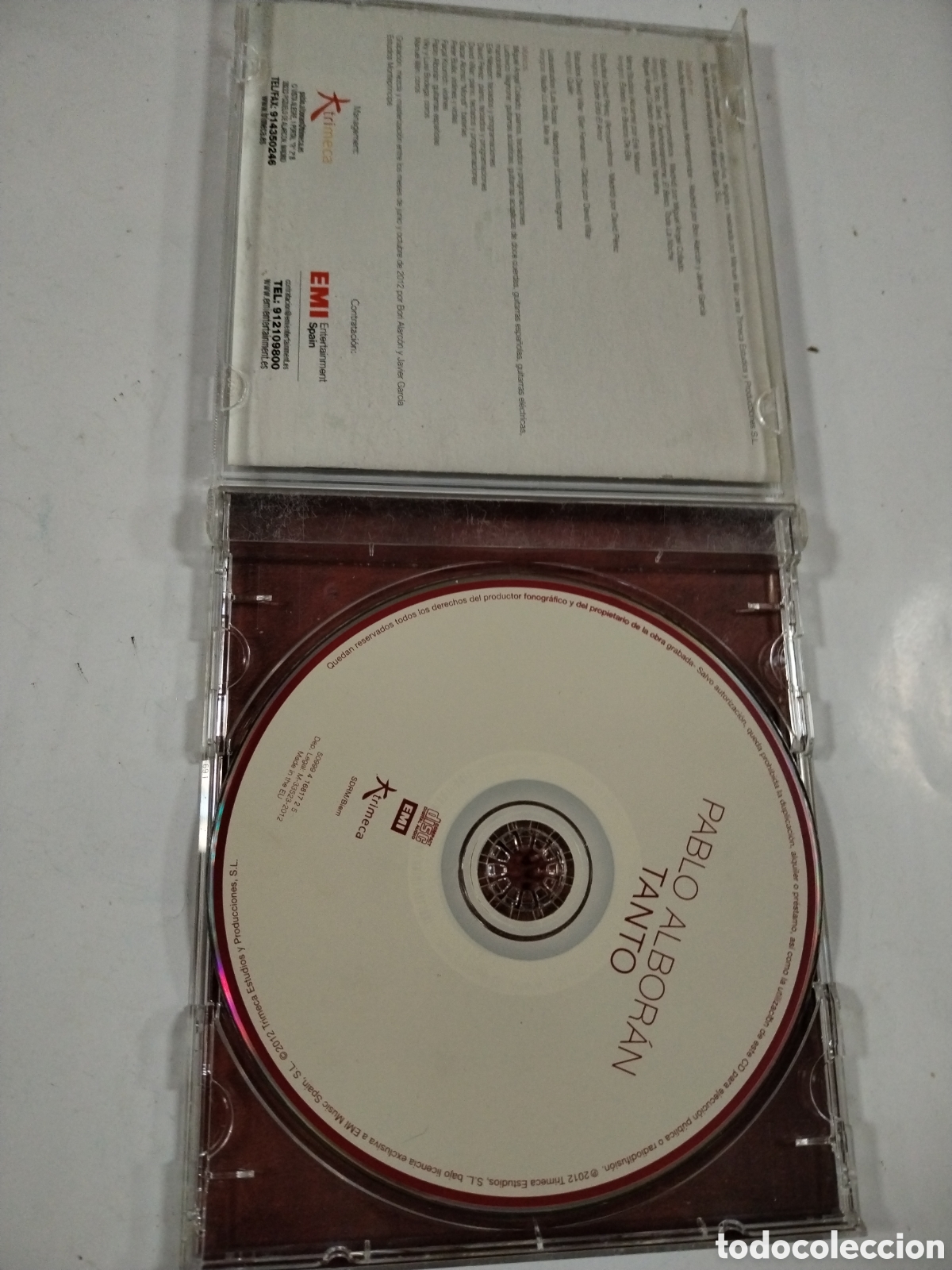 CDs de m&uacute;sica: PABLO ALBORAN - TANTO. CD - Foto 3