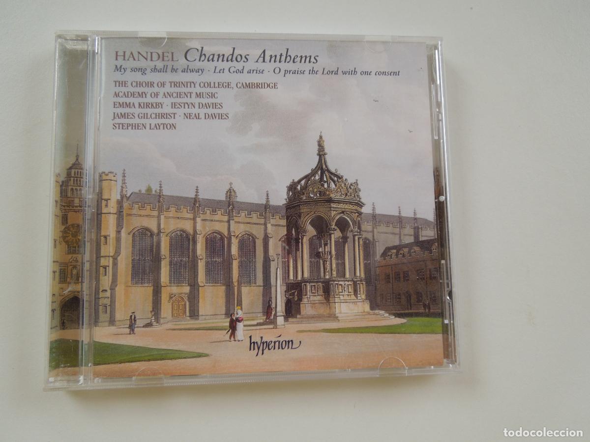 CDs de m&uacute;sica: HANDEL -CHANDOS ANTHEMS - STEPHEN LAYTON - CD - Foto 1