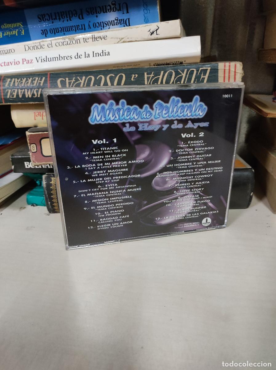 CDs de m&uacute;sica: MUSICA DE PELICULA 2 CDS - Foto 2