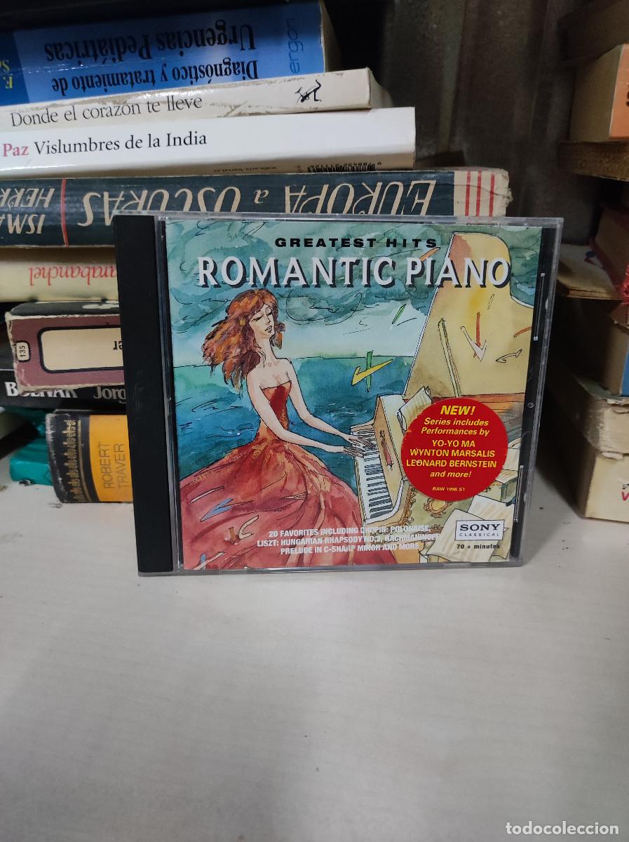 CDs de m&uacute;sica: ROMANTIC PIANO GREATEST HITS - Foto 1