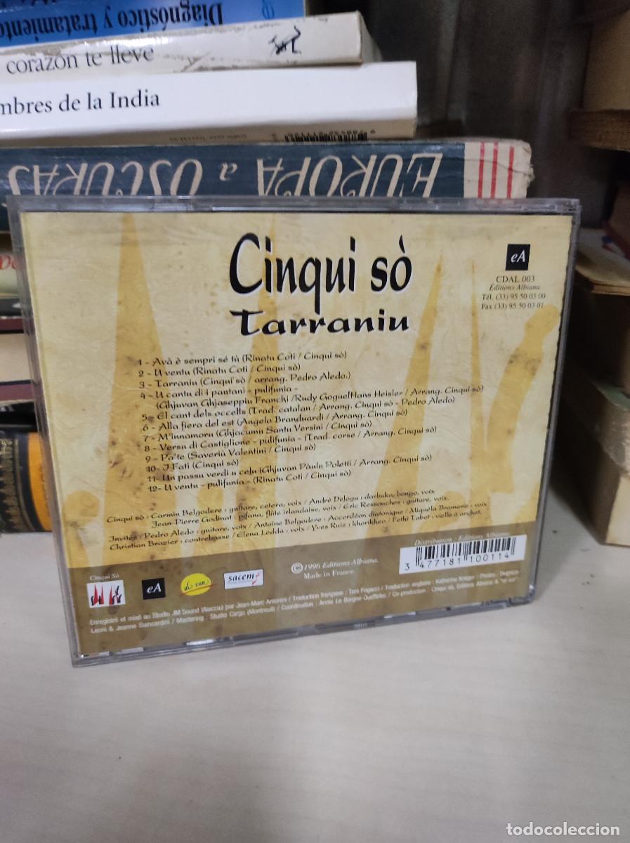 CDs de m&uacute;sica: Cinqui S&ograve; &ndash; Tarraniu - Foto 2