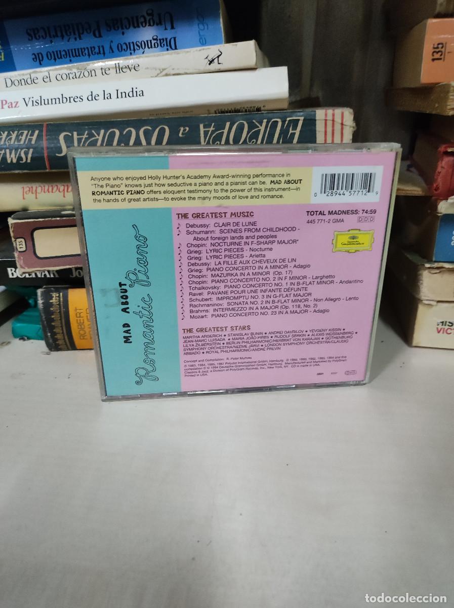 CDs de m&uacute;sica: Mad About Romantic Piano - Foto 2