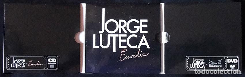 CDs de m&uacute;sica: JORGE LUTECA - ENVIDIA - CD + DVD + LIBRETO - DIGIPACK - - Foto 2
