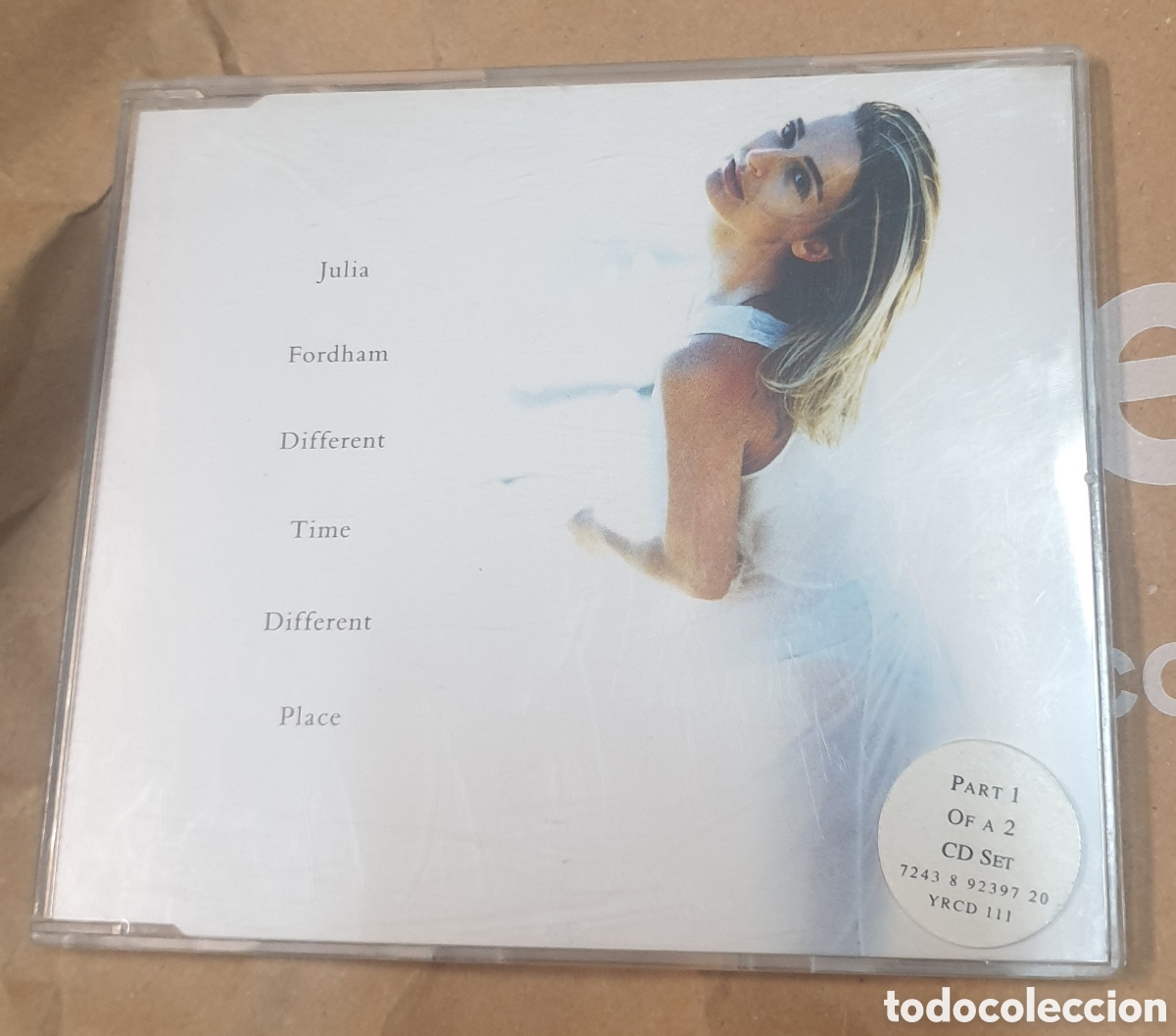 CDs de m&uacute;sica: Julia fordham - different time different place. Cd single - Foto 1
