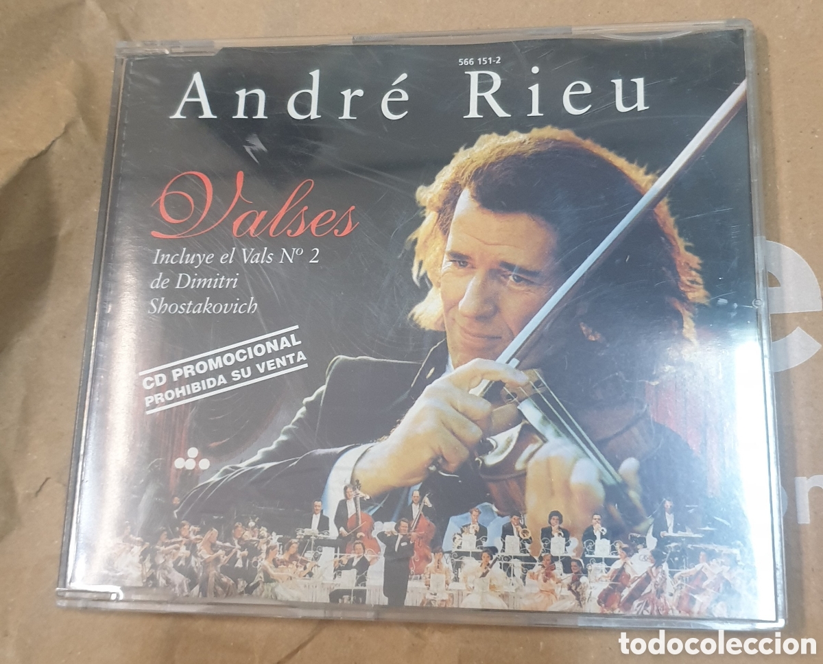 CDs de m&uacute;sica: Andre Rieu - valses. Cd single - Foto 1