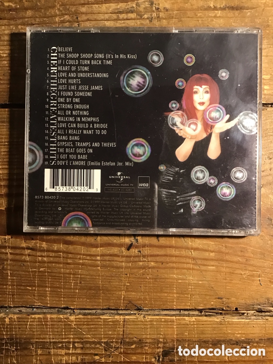 CDs de m&uacute;sica: CHER THE GREATEST HITS - Foto 2