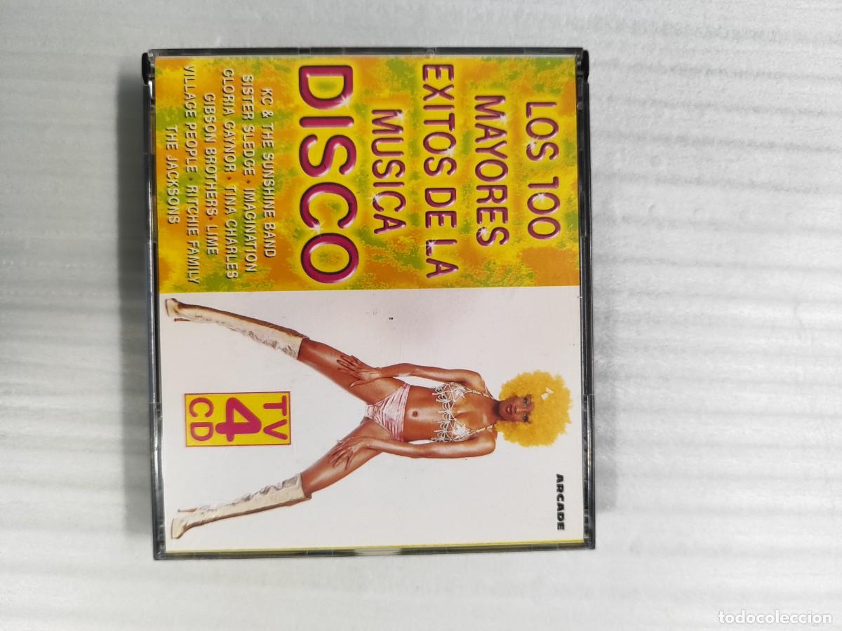 CDs de m&uacute;sica: Los 100 mayores &eacute;xitos de la m&uacute;sica disco. Arcade - Foto 1