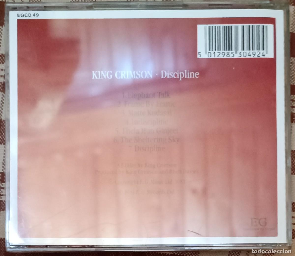 CDs de m&uacute;sica: King Crimson - Discipline - Foto 2